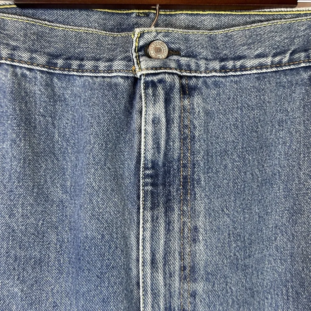 Levi's Men's Classic 505 Regular Fit Jean Straight Leg, Blue,‎ Size 54 x 32